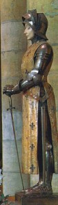 Prosper d'Epinay: Socha sv. Jany z Arcu, 1900, katedr�la v Reims